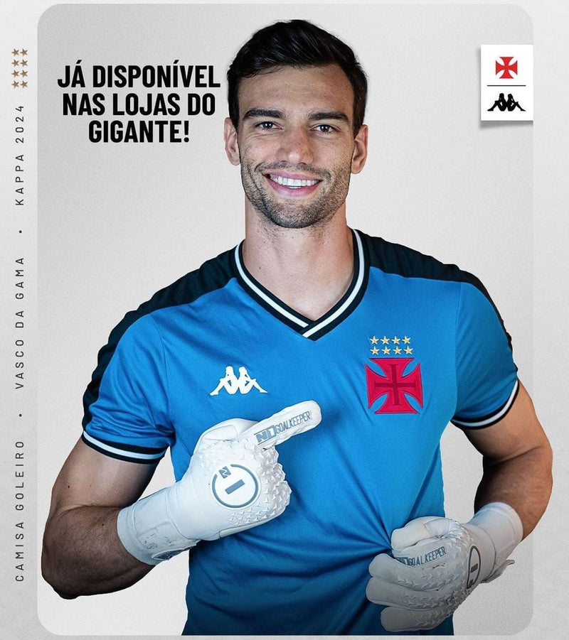 CAMISA KOMBAT GOALKEEPER VASCO 24 - AZUL