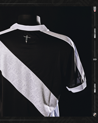 CAMISA INFANTIL KOMBAT HOME PLAYER 24 - PRETO