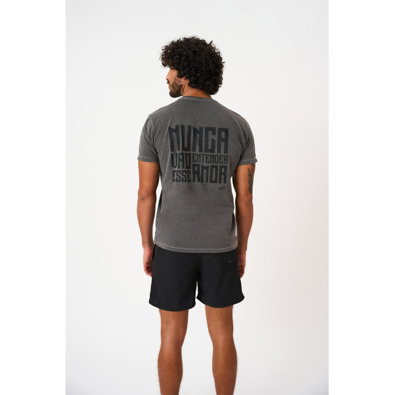 T-SHIRT VASCO - PRETO ESTONADO